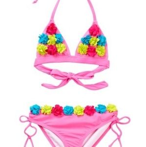 New Limeapple Rosette Bikini